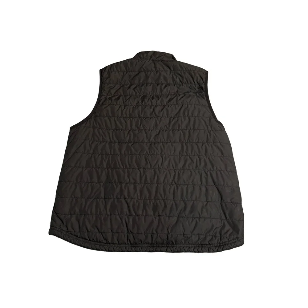Carhartt Gilliam Vest Mens Large Black Quilted Insulated Puffer Vest 102286